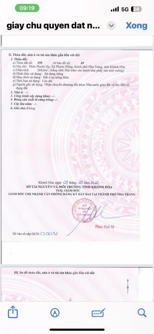 🔥 BÁN ĐẤT THỔ CƯ – PHƯỚC ĐỒNG, NHA TRANG 🔥  📍 Vị trí: Thôn Phước Hạ, Xã Phước Đồng, TP. - 1