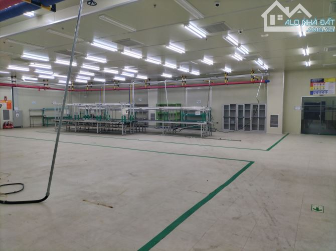 CHO THUÊ NHÀ XƯỞNG 1.700M2 TRONG KCN QUẾ VÕ 1 BẮC NINH. ĐẦY ĐỦ PCCC, ĐIỀU HOÀ, TRẦN VÁCH