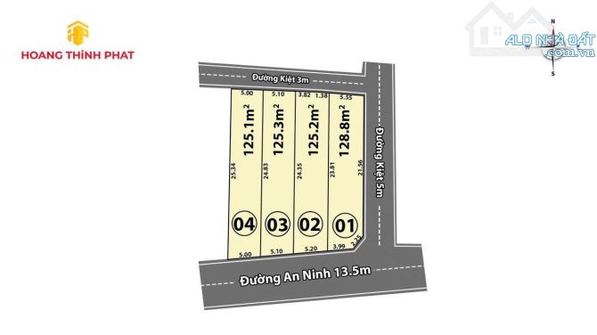 CÒN 1 LÔ DUY NHẤT CÁCH CẦU NGUYỄN HOÀNG 500M