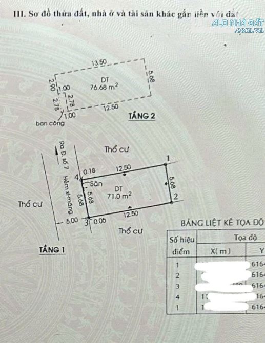 NGUYỄN DUY TRINH, Q9 - 71M2 *2 TẦNG - 3PN - HXH NGAY UBND PHƯỜNG LONG TRƯỜNG - CHỈ 4,35TY