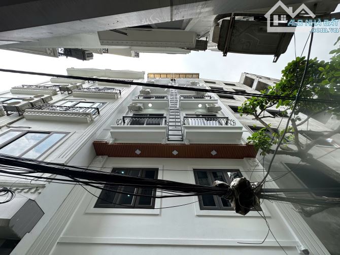(Tin thật 100%) Bán tòa CHDV 2 mặt thoáng 69m2 x 22P Khương Thượng - Cách phố 20m - DT