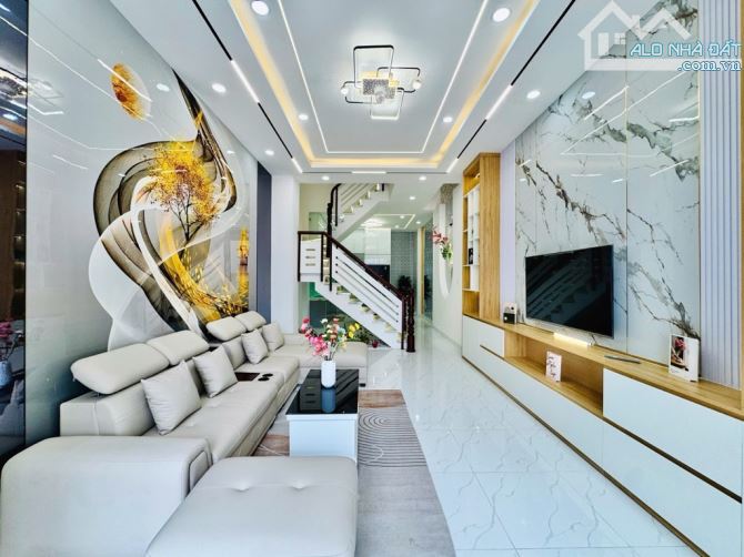 🔜⛔️ HẺM 8M, PHAN HUY ÍCH, P.12, GV, 4 TẦNG, 4PN, 5WC, DTS146m²D