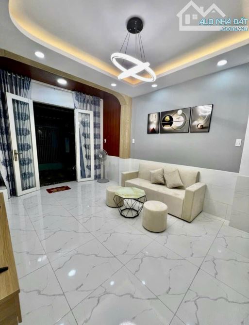 NHÀ HUỲNH VĂN NGHỆ.P12,GÒ VẤP. 3,68 TỈ. NHÀ  NỘI THẤT ĐẦY ĐỦ,DỌN VÀO Ở NGAY.