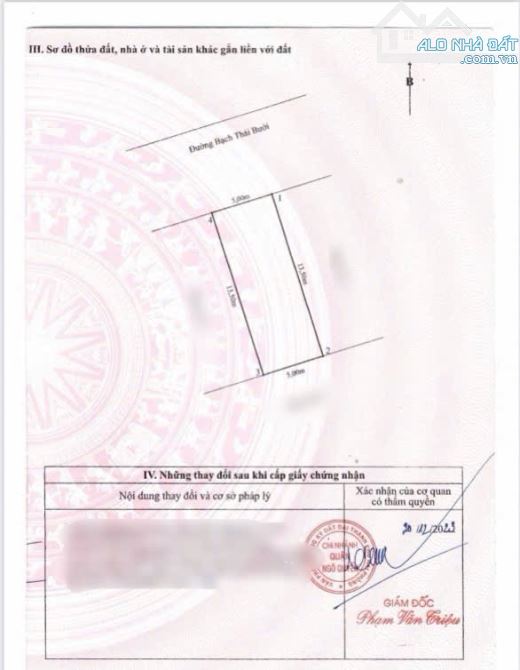 Bán đất mặt đường Bạch Thái Bưởi - TĐC Cây Đa - Ngô Quyền Hàng hiếm cần bán lô đất mặt đườ