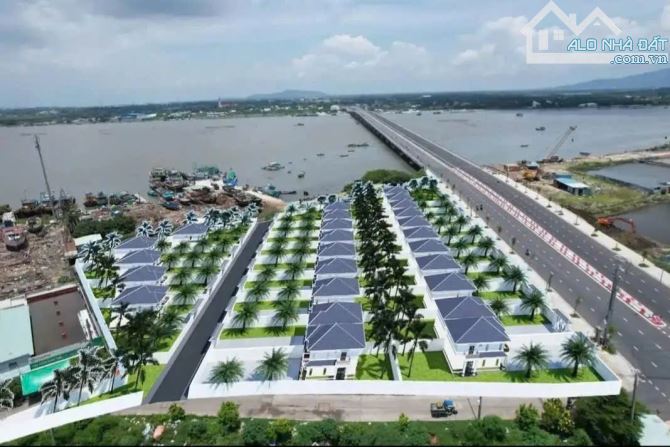 BÁN ĐẤT MẶT TIỀN ĐƯỜNG VEN BIỂN, NGAY CHÂN CẦU CỬA LẤP_ ĐẤT CÓ THỔ CƯ - VỊ TRÍ ĐẸP