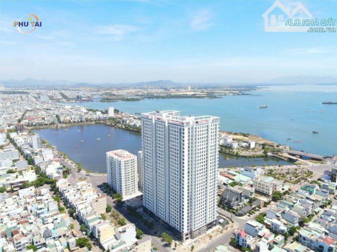 Cho thuê CC cao cấp Phú Tài Residence - Quy Nhơn, căn 2 phòng ngủ, full NT, 7,5tr/th
