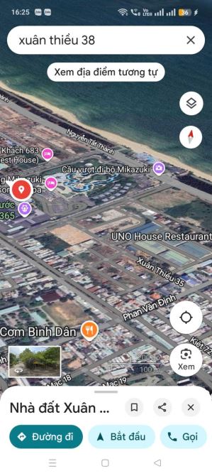 Đất J258 Xuân Thiều 38 Đường 5m5. Cạnh Mikzuki, gần Biển. S= 100m2 Giá: 4.55 tỷ