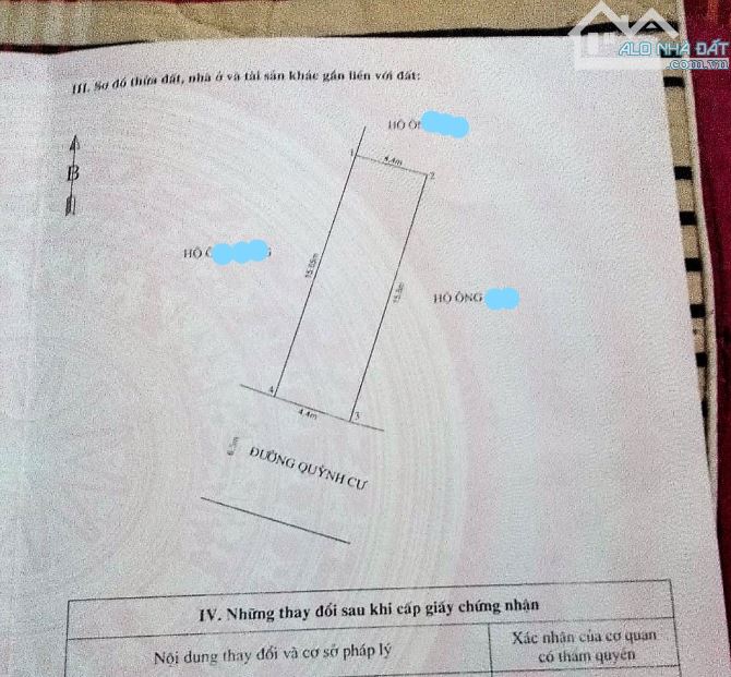 Bán đất mặt đường trục chính Quỳnh Cư – Hùng Vương – Hồng Bàng hơn 69m2 – giá 2,2 tỷ
