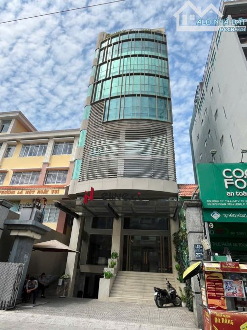 Bán tòa nhà mặt tiền Nguyễn Văn Linh, DT 8 x 20m HẦM 6 TẦNG HĐT 200tr/ tháng. Giá 43,5 tỷ