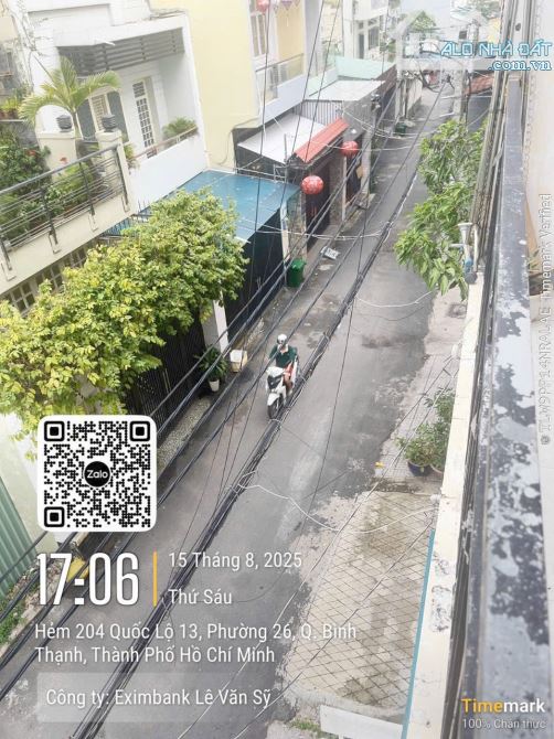 Căn nhà 4 lầu 1 lửng đang cho thuê full đường ô tô P26 Quận Bình Thạnh