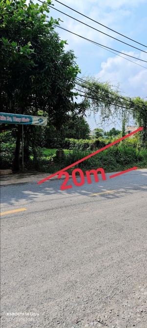 BÌNH CHÁNH, BÁN ĐẤT MẶT TIỀN THANH NIÊN DT 20 x 50m 464m2 THỔ CƯ