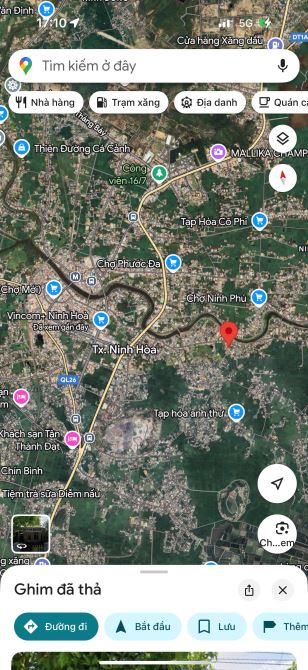 Kẹt tiền cần bán nhanh đất Ninh Phú giá rẻ, gần trung tâm Ninh Hoà. Giá chỉ 5tr/m2
