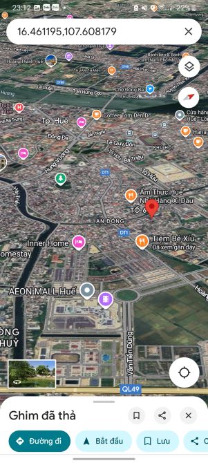 CHỦ BÁN LÔ ĐẤT NỀN TRUNG TÂM THÀNH PHỐ HUẾ GẦN TRUNG TÂM THƯƠNG MẠI AEON MALL 85M2