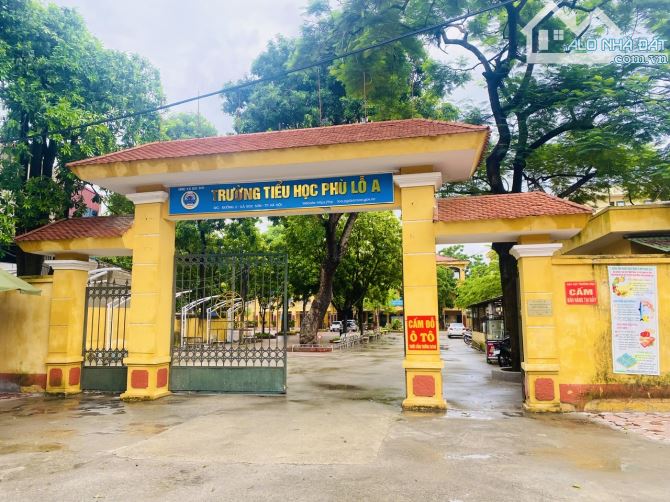 Rẻ nhất Phù Lỗ-Sóc Sơn-183m2-MT 8.6-giá tốt-sẵn nhà 2 tầng-oto tránh.