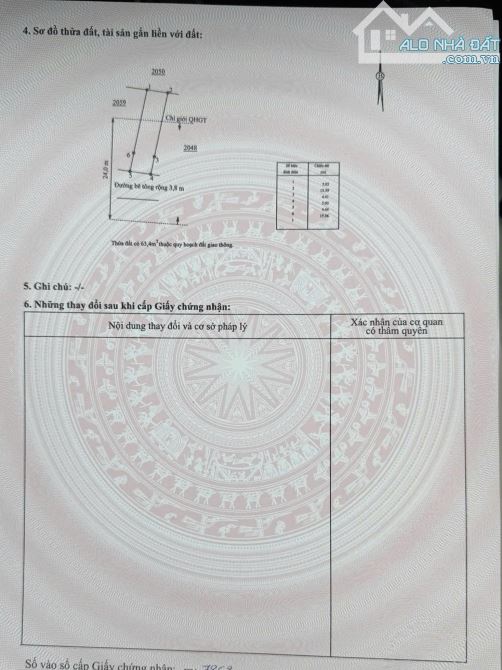 BÁN ĐẤT DIÊN LẠC CHỈ 545TR ĐƯỜNG NHỰA - 1