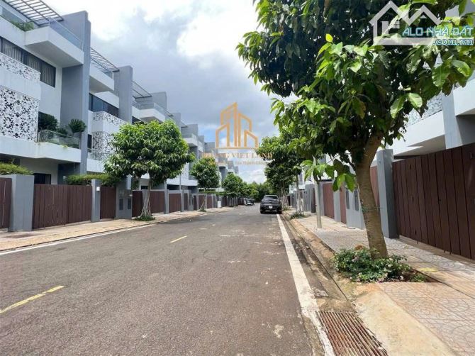 Căn nhà phố Tesla 03 khu dự án đô thị Trung Nguyên - Căn Tesla với cấu trúc 1 trệt 3 lầu - 1