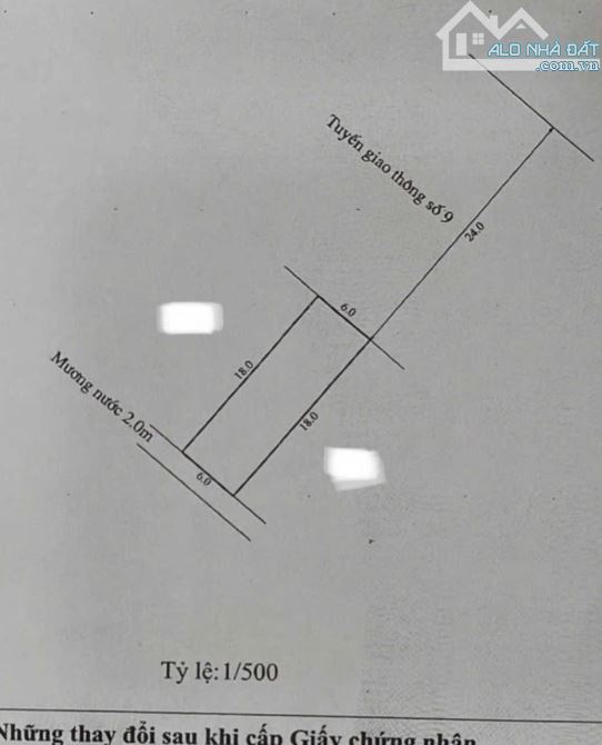 Lô đất 108m2 ngang 6M - Mặt tiền trục 24M ĐẠI CỒ VIỆT - TP Huế - Chỉ 47tr/m - 1