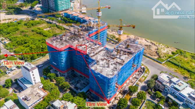 Cần bán căn hộ 2PN 61,8m2, tầng 12A Peninsula Đà Nẵng, mặt sông Hàn- Sổ đỏ lâu dài - 1