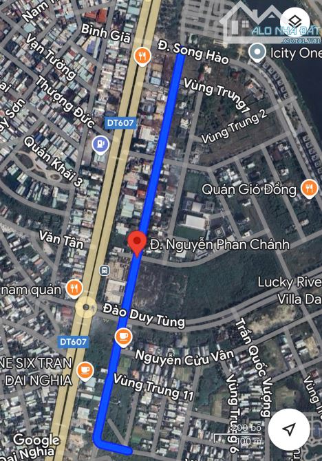 BÁN NHÀ 2 TẦNG ĐƯỜNG 7M5 NGUYỄN PHAN CHÁNH - KHU PHÚ MỸ AN - TIỆN ÍCH ĐẦY ĐỦ - 1