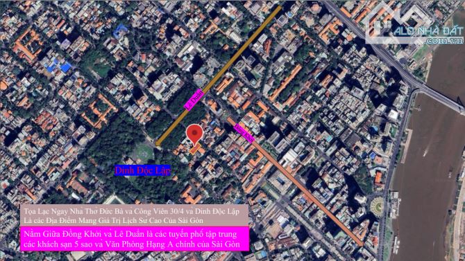 CHO THUÊ KHÁCH SẠN 4 SAO 95 PHÒNG- MT PASTEUR,Q1- DT: 25X40- GIÁ: 1,9 TỶ/TH - 1