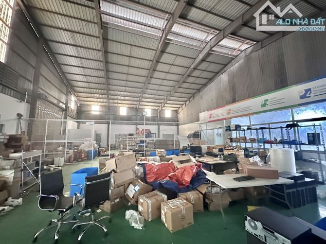 510m kho xưởng khu vực Ba La cần cho thuê, container đỗ cửa, xuất VAT, giá 100k/m - 1