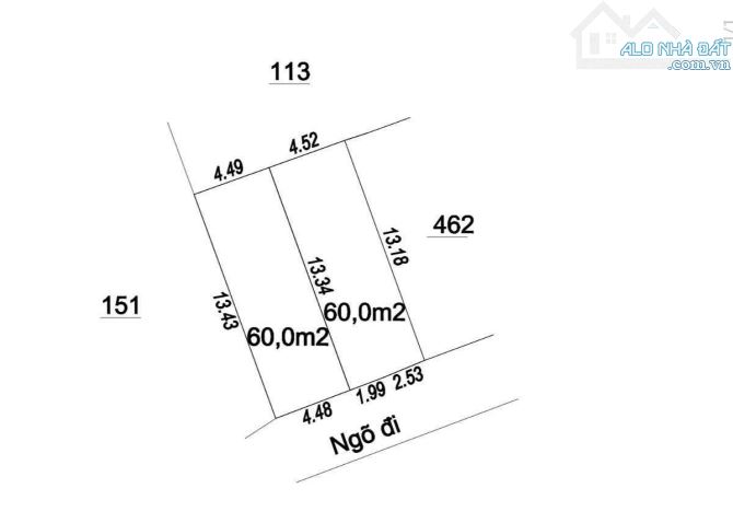 Bán nhà mặt ngõ 401 Xuân Đỉnh - DT  60m2 - MT 4,5m - Giá 14 Tỷ - Oto vào nhà - Sổ VÍP. - 1
