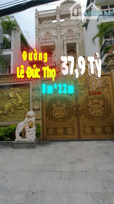 Biệt thự dát vàng, Lê Đức Thọ, 600m sàn, siêu víp không dành cho số đông, đang ngộp bán gấ - 1