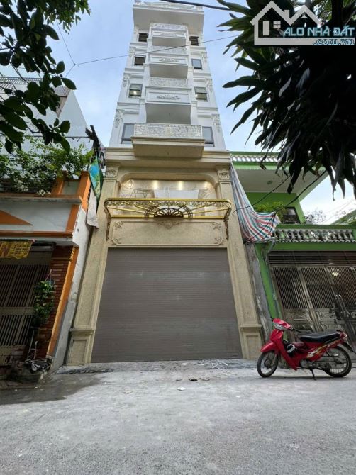 BÁN NHÀ TRẦN ĐẠI NGHĨA, HAI BÀ TRƯNG, NGÕ ÔTÔ TRÁNH, LÔ GÓC, THANG MÁY 75M2x5T -MT GẦN 4M. - 1