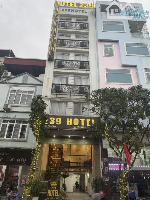 Siêu phẩm Khách sạn 7 tầng Vũ Tông Phan TX 115m2 cho thuê 100tr giá 55 tỷ view sông Tô - 1