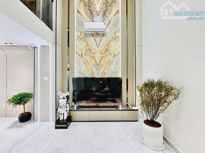 Siêu phẩm sát mặt tiền 1 căn, ngang 5 , phạm văn chiêu, gò vấp 3 tầng tặng full nội thất - 1
