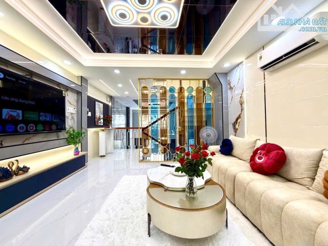 Bán nhà mới Phạm Văn Chiêu full nội thất cao cấp, 5 tầng, hẻm ô tô, giá 9.3 tỷ TL - 12