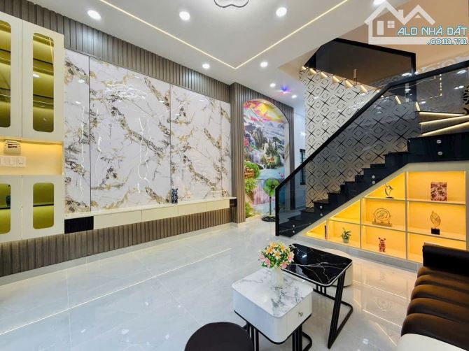 Bán nhà hẻm xe hơi 5m 1 sẹc sát mặt tiền đường Phan Huy Ích, P.12, 4,2 x 11,5 giá 5.85 tỷ - 12