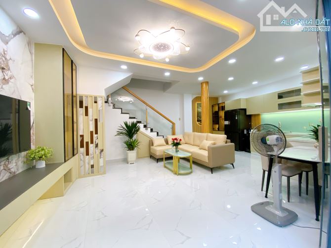 Bán nhà đẹp 4 Tầng Full nội Thất Lê Văn Sỹ P2 Tân Bình ngang 6m giá chỉ hơn 8 TỶ - 14