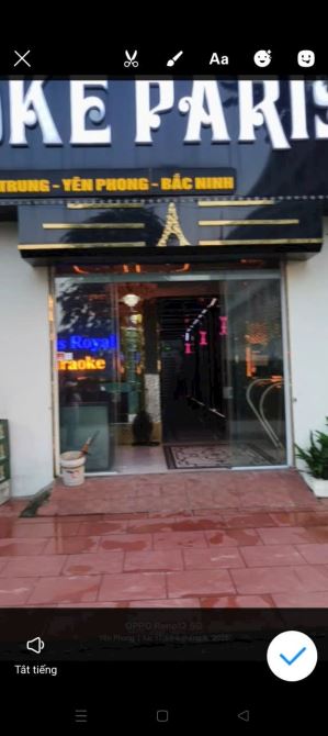 Bán quán karaoke diện tích 200 mét vỉa hè rộng.Giá nhỉnh 9 tỷ nhìn 6 tỷ - 2