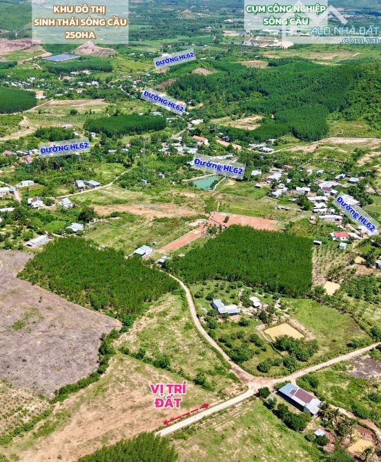 Bán đất thổ cư ngay ngã 3 nước nhĩ xã Khánh Vĩnh, đường bê tông 2 ô tô né nhau - 2