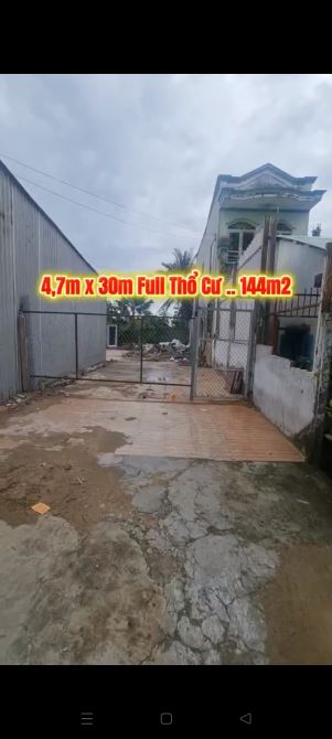 Mặt tiền QL50 thị trấn Cần Giuộc 144m2 4.7*30 đất ODT chỉ 4 tỷ5 - 2