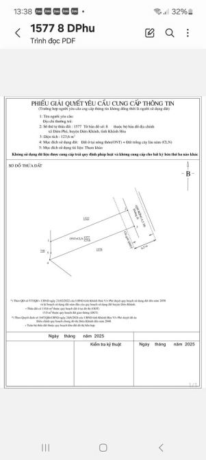 ❇️Cần bán lô đất mặt tiền Mẫu 7 xã Diên Phú , Huyện Diên Khánh , Tỉnh Khánh Hoà - 2