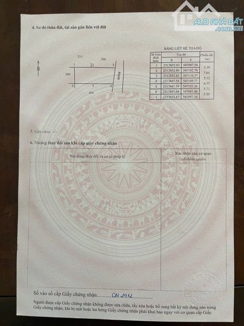 Chính chủ gửi bán độc quyền. Chưa đến 2ty sở hữu ngay 65,5m đất ONT tại Bá Khê, Văn Giang - 2