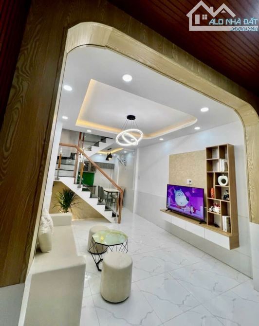 NHÀ HUỲNH VĂN NGHỆ.P12,GÒ VẤP. 3,68 TỈ. NHÀ  NỘI THẤT ĐẦY ĐỦ,DỌN VÀO Ở NGAY. - 2