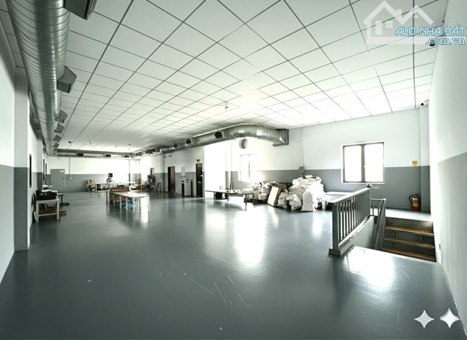 BÁN KHO, NHÀ XƯỞNG TRẢNG DÀI 1TRỆT 1LẦU MỚI, ĐẸP, 2 MẶT ĐƯỜNG RỘNG, SỔ HỒNG RIÊNG - 1