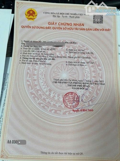 Bán nhà full nội thất gần làng đại học, p.Bình An, Tp.Dĩ An chỉ 7,2 tỷ TL M6886 - 25