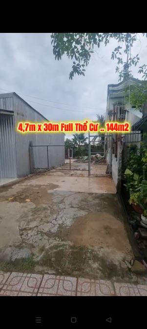 Mặt tiền QL50 thị trấn Cần Giuộc 144m2 4.7*30 đất ODT chỉ 4 tỷ5 - 3