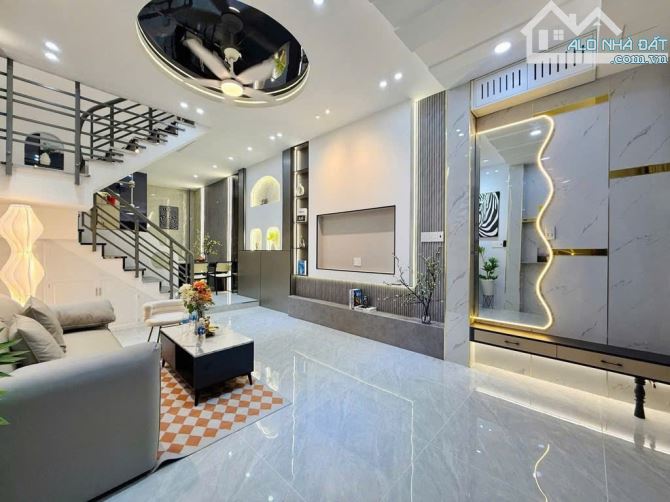 -NHÀ MỚI XÂY ĐẸP LUNG LINH - 2 TẦNG - 45M2 (NGANG 4M) - P16, GÒ VẤP - 3