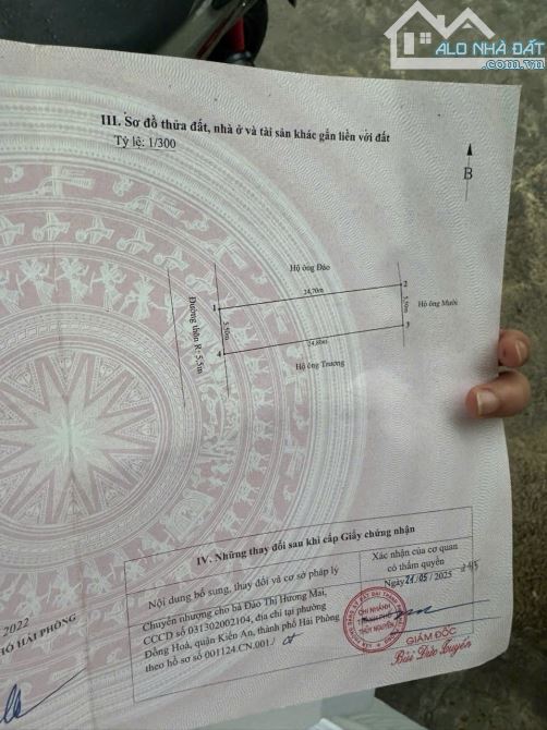 Bán lô 137m Kiền Bái trục đường trải nhựa rộng 7m giá chỉ nhô 2 tỷ - 3