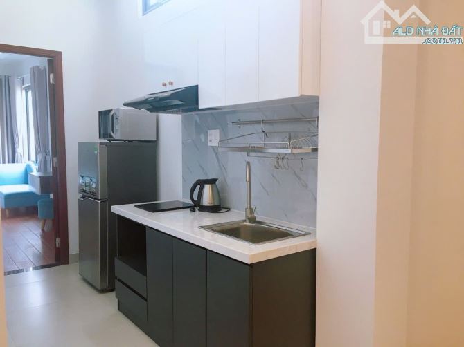Căn hộ dịch vụ 1PN, ban công lớn nội thất xịn xò quận 1. - 3