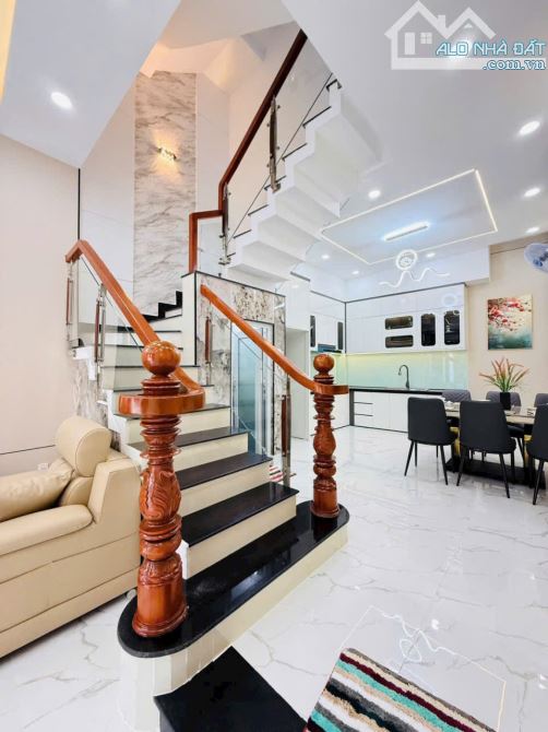 Bán nhà hẻm 5m khu đồng bộ đường Phạm Văn Chiêu, P.14, 4,2 x 13, 4 lầu, 4PN giá 7.55 tỷ tl - 3
