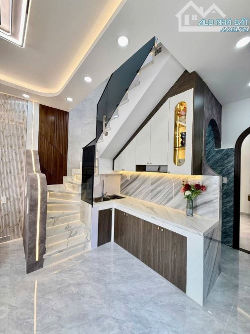 BÁN NHÀ 2 TẦNG - 45M2 - HẺM XE HƠI - FULL NỘI THẤT - THỐNG NHẤT GÒ VẤP, 5.35 TỶ - 4
