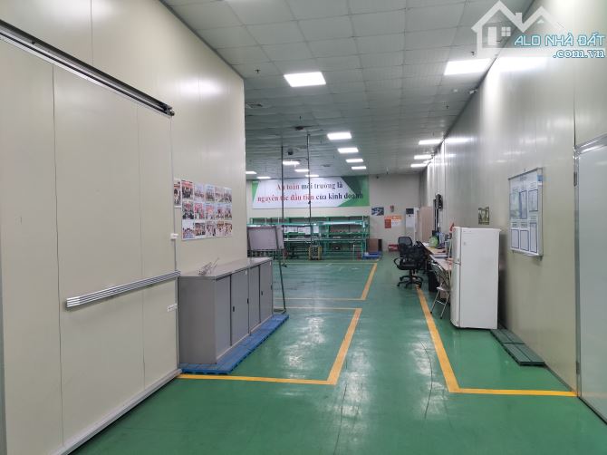 CHO THUÊ NHÀ XƯỞNG 1.700M2 TRONG KCN QUẾ VÕ 1 BẮC NINH. ĐẦY ĐỦ PCCC, ĐIỀU HOÀ, TRẦN VÁCH - 4