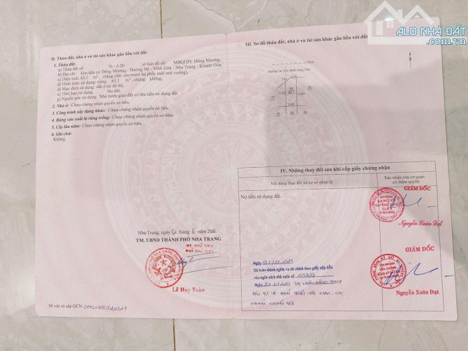 🧧 Chủ cần bán gấp lô đất mặt tiền Lê Văn Miến -  P. Bắc Nha Trang - Khánh Hoà - 4