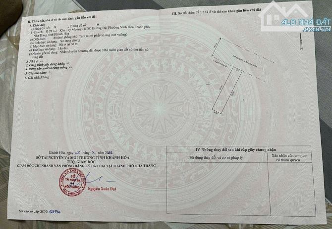 Chỉ 4,8 tỷ có ngay lô đất đẹp 2 mặt tiền Đường rộng 16m, cách biển 1 phút 80m2 - 4